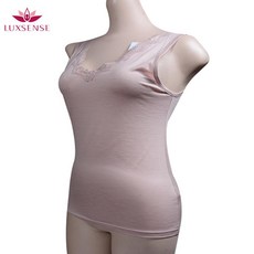 여성 텐셀 레이스나시 엄마런닝 레이어드아이템 깔끔