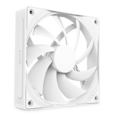 NZXT F240 RGB 코어 - 240mm 싱글 프레임 팬 유닛 120mm RGB 팬 2개 포함 - 속도 및 조명 제어 - 높은 정압 및 공기 흐름 - 유체 다이내믹 베어링 -, White, Quiet Airflow-NZXT F120Q