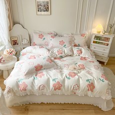 아망떼순면프릴침대스커트