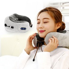 목쿠션 무선충전식 목마사지기 목안마기 YP-0916, 닥터포텐 목쿠션 목마사지기 YP-0916