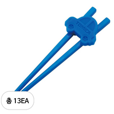 스케이터 ATC1 교정겸용 탈부착 젓가락 16.5cm, 13개, 토미카