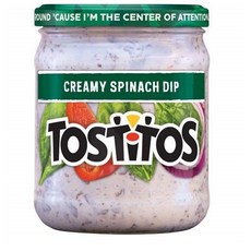 Tostitos 토스티토스 크리미 시금치 딥 소스 15oz(425g) 3팩