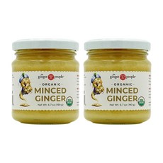 Ginger People 민스 진저 다진 생강 (생강차) 190 g 2개 세트, 190g