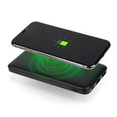 이지넷유비쿼터스 NEXT-10WC-PB 무선충전기 대용량 보조배터리 10000mAh, 색상선택_화이트, 상세설명포함