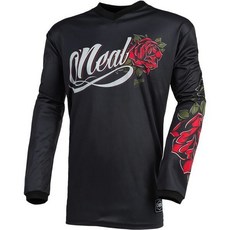 오닐 여성 스탠다드 브이넥, Black/Red, Large