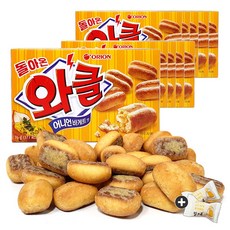 오리온 돌아온 와클 10통(+밀크츄 2개포함), 1세트