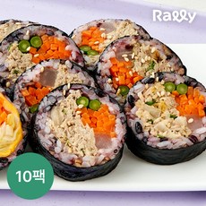 [랠리] 흑미곤약김밥 묵은지참치마요 220g