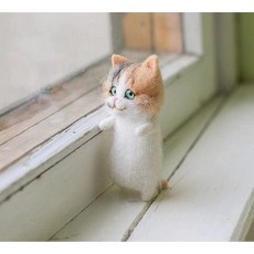 양모완제품인형