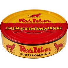 Roda Ulven 뢰다 울벤 수르스트뢰밍 삭힌 청어 300g 1개 Surstromming