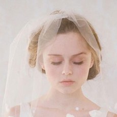 모아프라자 해외 나비 자수 미들 웨딩 베일 DG 여성 시계