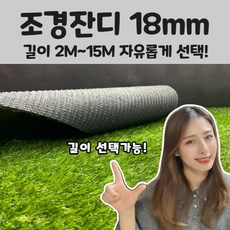 가성비 매트하우스 조경 인조잔디 18mm 폭2M x 길이3M, 1개