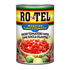 Ro Tel Ro-Tel Diced Tomatoes Mexican 로텔 다이스 토마토 멕시칸 10oz(283g)3팩, 1개
