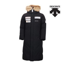 [데상트] 롱패딩 남녀공용 SWISS 레플리카 롱다운 자켓 S9423SDJN9 BLK