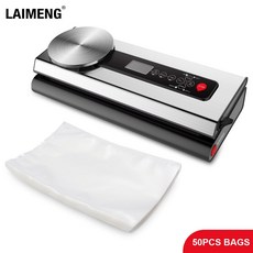 LAIMENG 스테인레스 스틸 샴페인 실러 기계 식품 진공 가방 100pcs 가방 진공 실러 s182에 대 한 포장|진공음식 실러|, 6600M 50pcs 20-30cm, 1개, CHINA