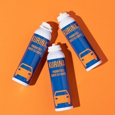 쿠리나 원터치 차량용 탈취제 90g [유산균원료], 2개