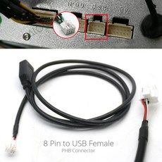 범용 USB 여성 인터페이스 4 6 8 핀 입력 와이어 연결 케이블 어댑터 차량 멀티미디어 플레이어 안드로이드 스테레오 라디오