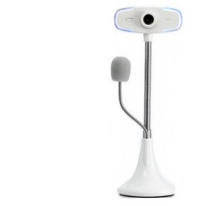 칠나무 PC 컴퓨터 화상 카메라 USB 웹캠 마이크 세트 SXT11, 화이트