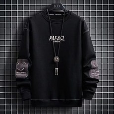 [BINIWU]헐렁하다 맨투맨 긴팔 캐주얼 패션 맨투맨