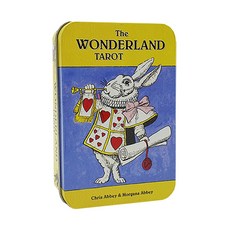 [틴케이스] 원더랜드 타로카드 Wonderland Tarot Tin [한글해설서+주머니증정] 직수입정품