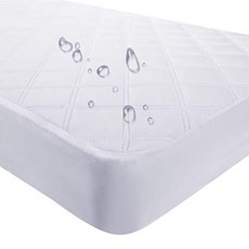 Waterproof Fitted Crib Mattress Pad and Toddler Crib Mattress Protective Baby Crib Mattress Cover, 기타, 1개