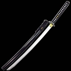 초장도 가검 일본도 수련도 사무라이칼 카타나 진검, 핑크 실버 크림60° 이상72cm