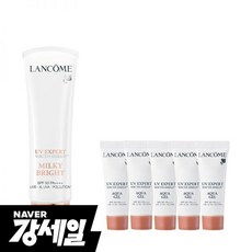 1+1용량 UV 엑스퍼트 50ml 아쿠아 젤 밀키 브라이트 비비 컴플리트 택1 세트10ml x5개 용량 추가증정