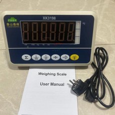 계량 디스플레이 Xk3198-t9 전자 디스플레이 계기 전자 체중계 계기 바닥 체중계 벤치 체중계, 1) XK3198-T9, 1개