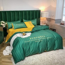 지니행복쇼핑 엔틱침대인테리어 에침대 베바닥재 남극인 4종 가볍게 사치한 유러피안 심플 북유럽바란스 전라 취침 침대시트 쓰리, 양곤 누란 -RYSH
