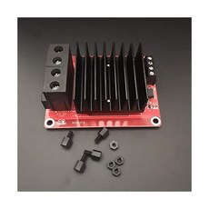 DC12V 24V Max 40A MOSFET 대전류 부하 MOS 튜브 가열 컨트롤러 가열식 침대 전력 모듈 온상 확장 보드 아넷 CR10 엔더 3 프루사 3D 프린터 호환