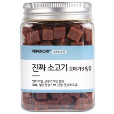 페페로니 애견용 져키 180g, 소고기, 1개