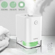적외선 모션센서 루니 비접촉 손소독기 자동분사형 손세척 손소독 핸드소독기 화장실 공용 관공서 진료실 급식시설 학교 학원 레스토랑 식당 가정용 연구실, 단일상품
