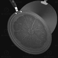 인덕션 인덕터 열전달판 인덕션 변환기 냄비받침대, 3mm - 28cm 접이식 손잡이