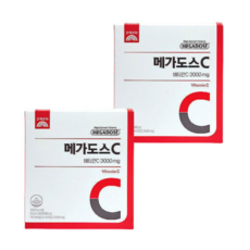 고려은단 메가도스C 비타민C 3000mg, 100정, 300g, 2개