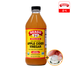 브래그 유기농 사과식초, 473ml, 2개