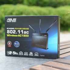 아수스 ASUS RT-AC68U 아수스 기가 와이파이 유 무선 공유기, 캐러밴 매린 솔리드