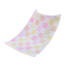 3x 고급 면 용 손 목욕 페이셜 타올 수건 플레인, 설명, 코튼, 핑크 25x50cm