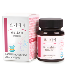 브이데이 브로멜라인 고함량 600mg 90정, 1개