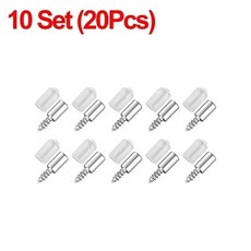 미끄럼 방지 나사 스터드 나무 스테스 볼트 목공 도구 옷장 스페, 3.10Set(20Pcs)