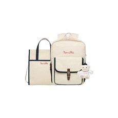 마리떼 키즈 ENFANT OXFORD BACKPACK ivory