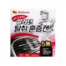 불스원 에어컨 히터용 탈취 훈증캔 무향 4.8g 지지유통, 1개