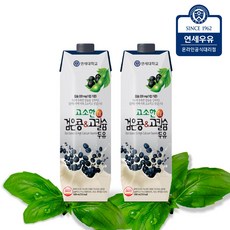 연세두유 검은콩 고칼슘 두유, 12팩, 1000ml