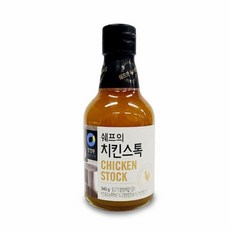 감칠맛 육수 청정원 쉐프 치킨스톡 비프스톡 340g ski*39484oD