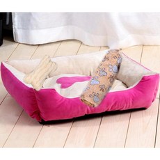 고양이 강아지 소파 침대 침낭 큰 개집 작은 집 쿠션 애완 동물, 10.gift bone blanket, B.40x30 cm, 1개
