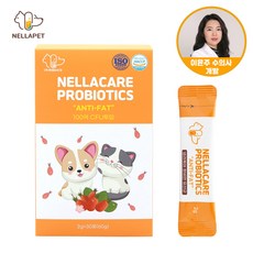  수의사 개발 넬라펫 넬라케어 강아지 고양이 항비만 유산균 영양제 30포, 단품, 단품 