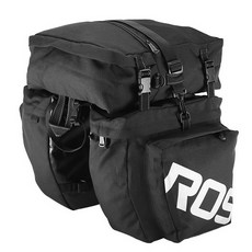 로스휠 여행용 패니어 가방 R892, 블랙, 1개