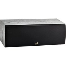 Polk 오디오 T30 100와트 홈 시어터 센터 채널 스피커 - 고해상도 오디오 딥 베이스 응답 돌비 및 DTS 서라운드 싱글 블랙, Center Channel Speaker, Single