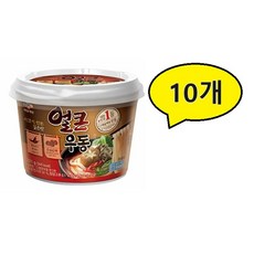 코스트코 씨제이 얼큰우동 한그릇용기 221g X 10ea, 10개