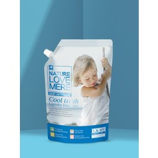네이쳐러브메레 아기세탁세제 쿨프레쉬 리필형 1300ml, 1개, 1.3L