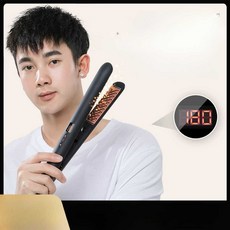 남자 볼륨 앞머리 짧은머리 뽕 뿌리펌 스타일링, 블랙