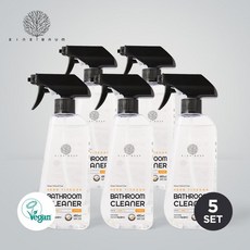 아이너바움 3/18~3/24 한정핫딜비건인증 욕실클리너 480ml 5개세트 232763, 단일속성, 5개